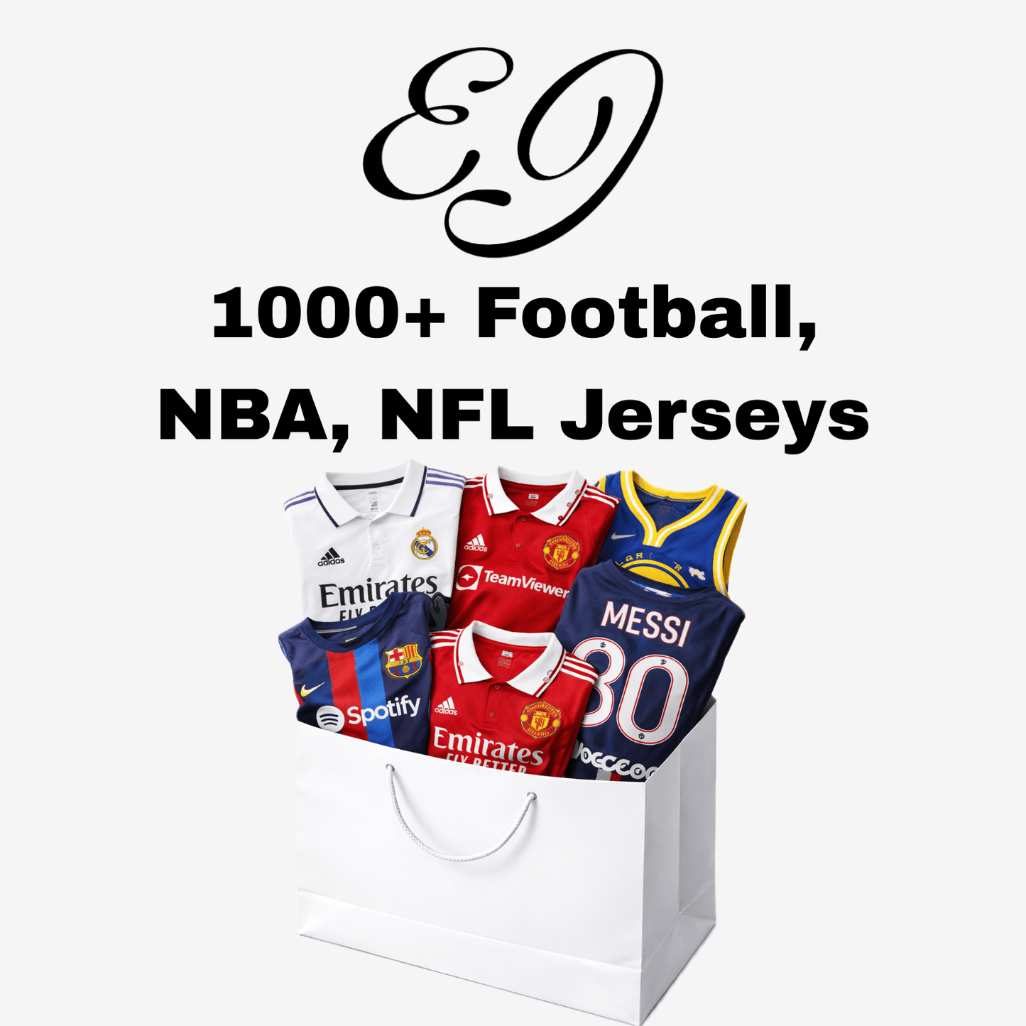 Football, NBA, NFL Jersey Supplier Bundle - EJVendors