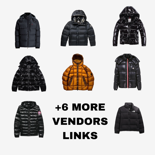 Jackets 1:1 Vendors Links Bundle